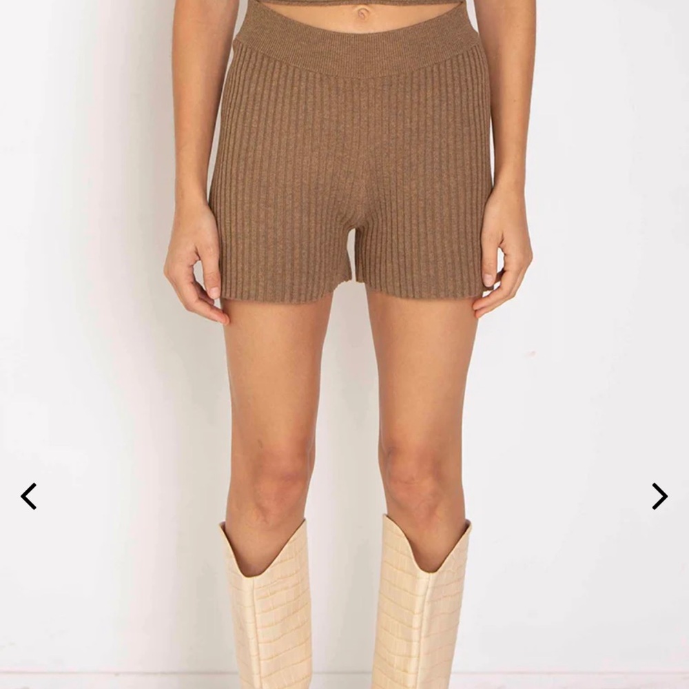 THE RANGE BLENDED KNIT SHORTS